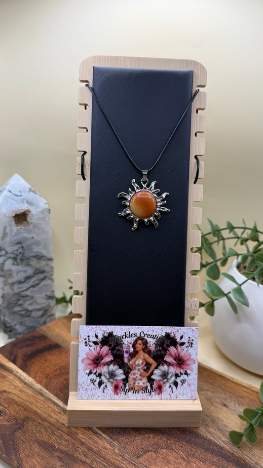 Sunstone pendant