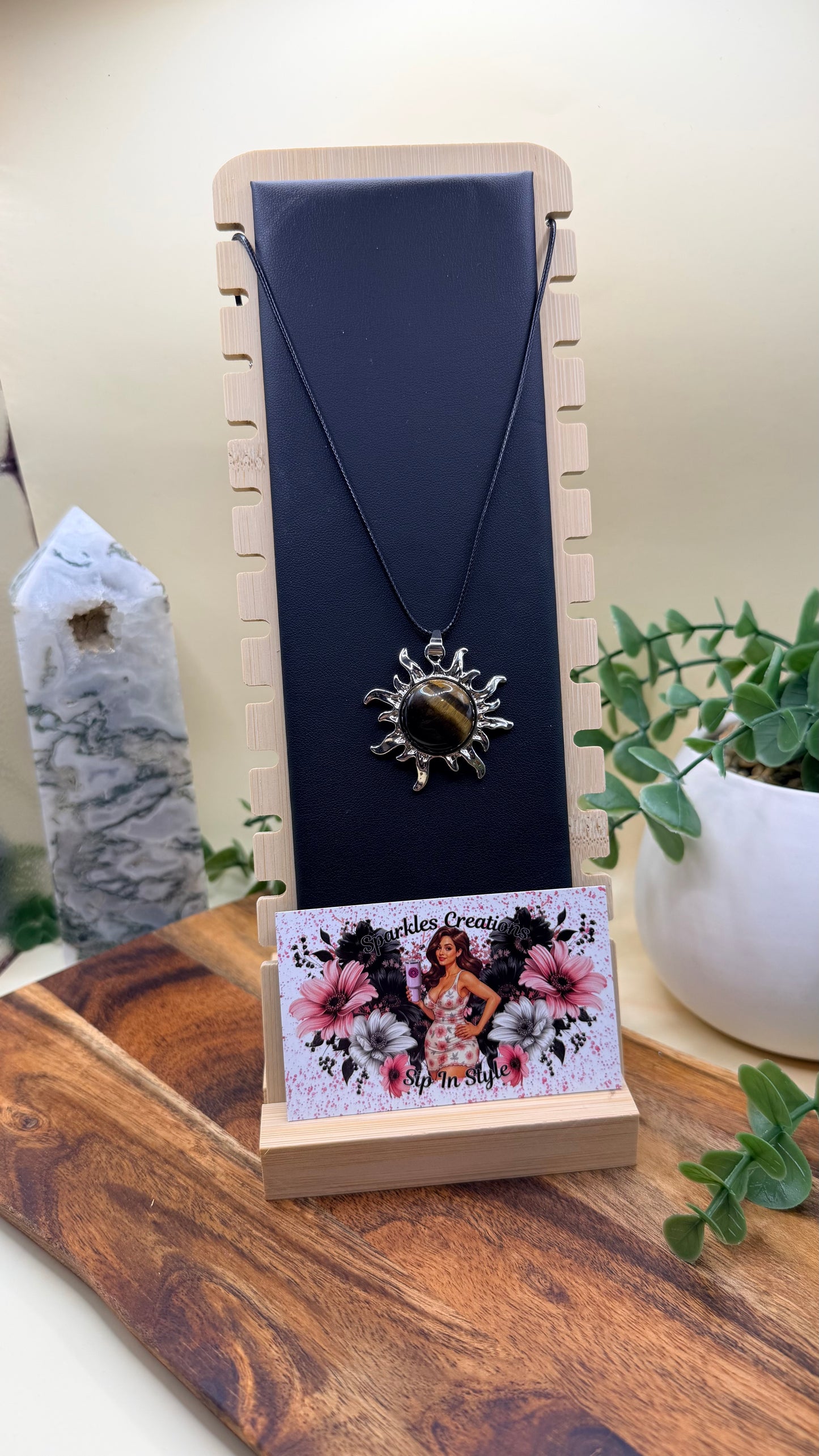 Tigers eye pendant